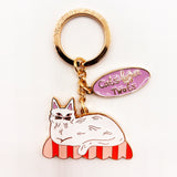 Catnip 'Cats before twats' Keyring