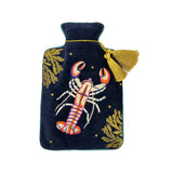 Coral Lobster Hot Water Bottle