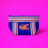 Coral Lobster Recycled Pouch
