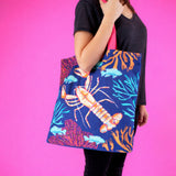 Coral Lobster Shopper