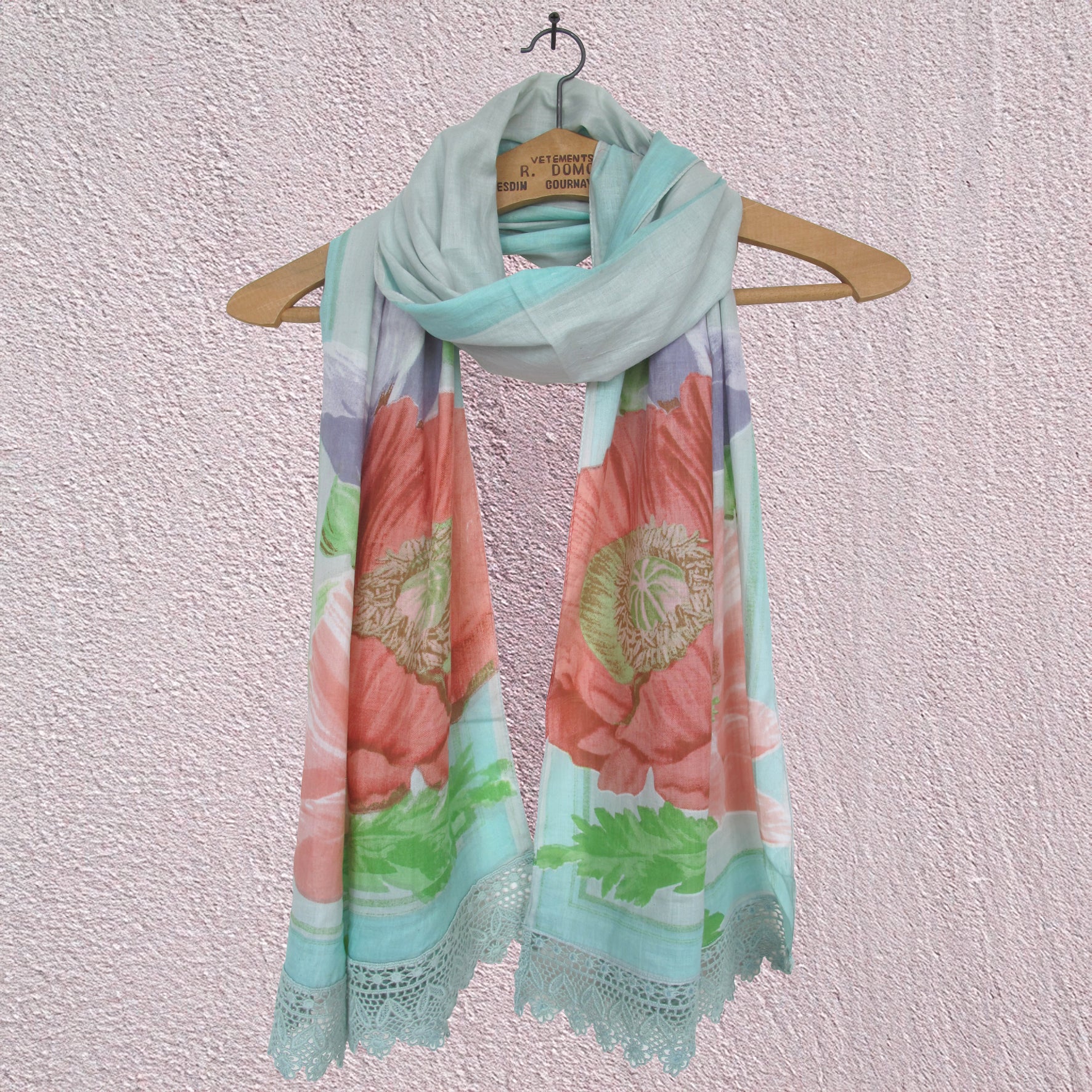 In Bloom Poppy Scarf
