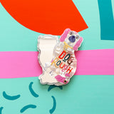 Dog House Dog Rough Compact Mirror