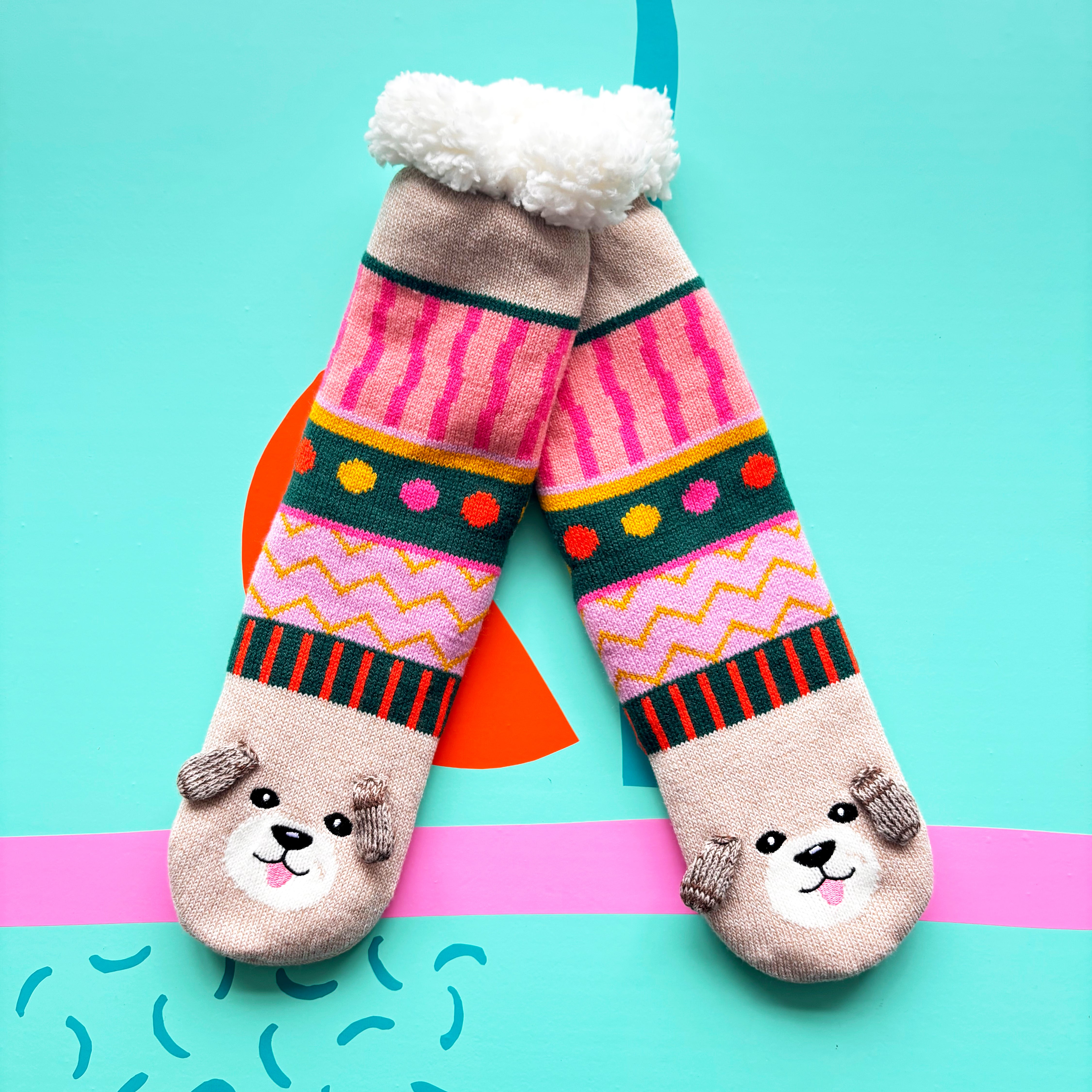 Dog House Slipper Socks