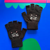 Feline Fingerless Gloves