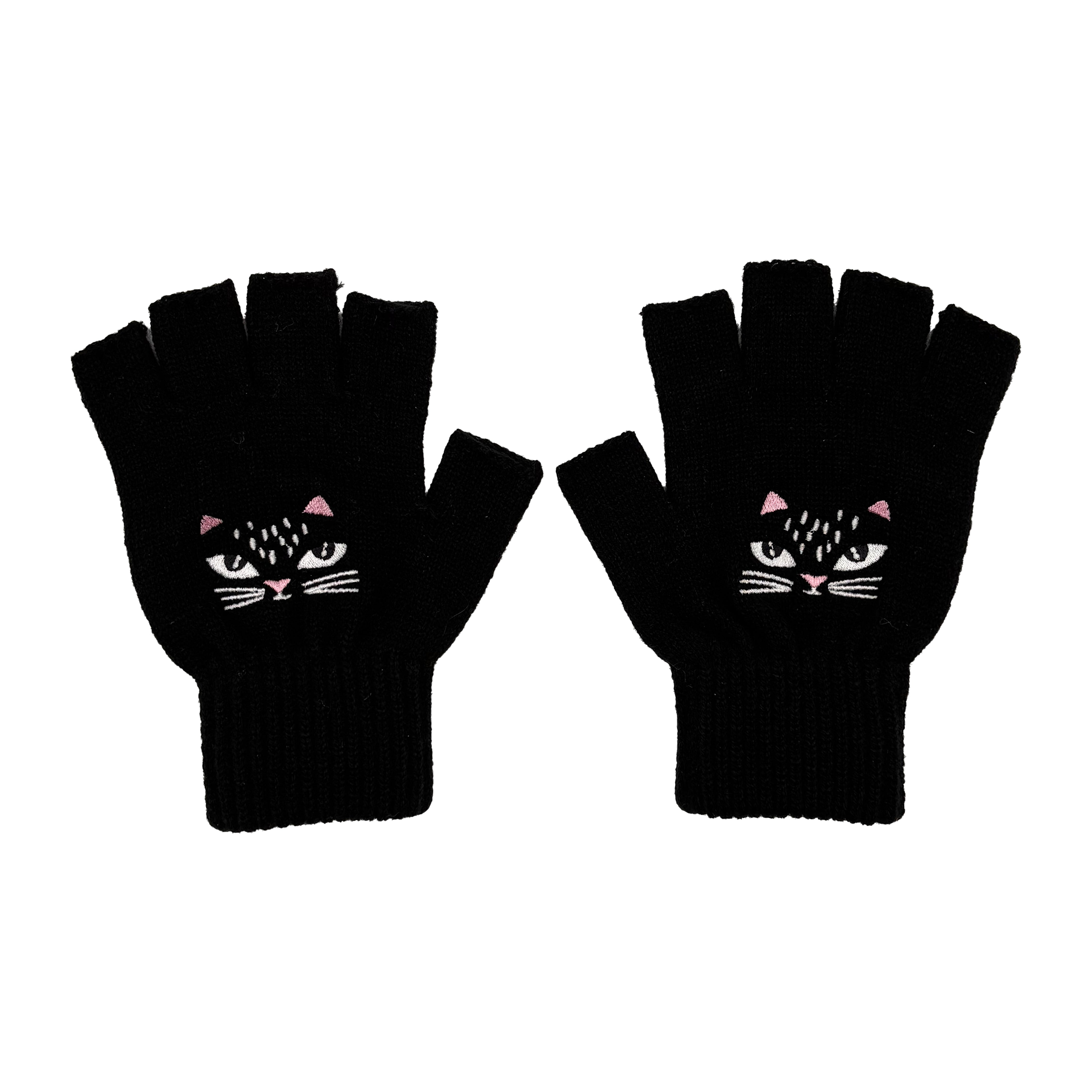 Feline Fingerless Gloves