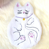 Sleeping Round Cat Hot Water Bottle