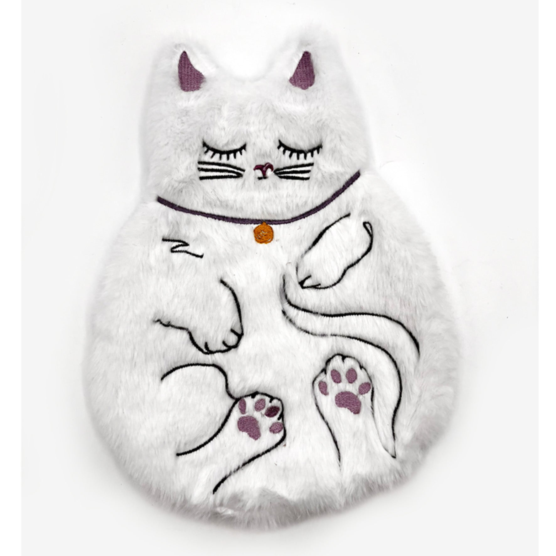 Sleeping Round Cat Hot Water Bottle