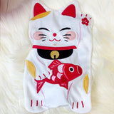 Lucky Cat Hot Water Bottle