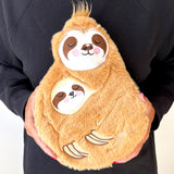 Mother and Baby Sloth Hot Water Bottle