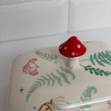 Forage Cream Butter Dish