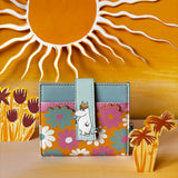 Moomin Flower Fold Over Card Holder