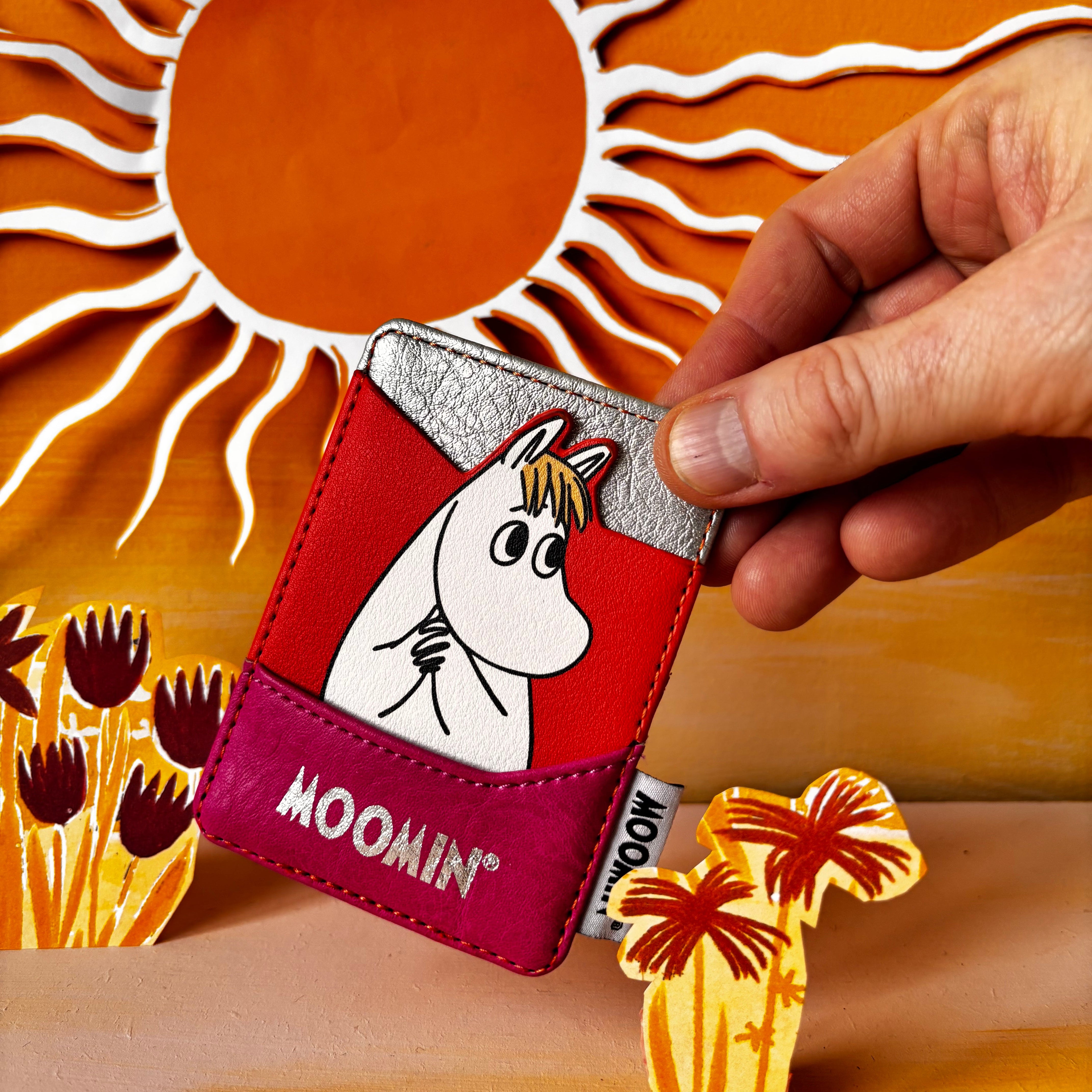 Moomin Snorkmaiden Silver Card Holder