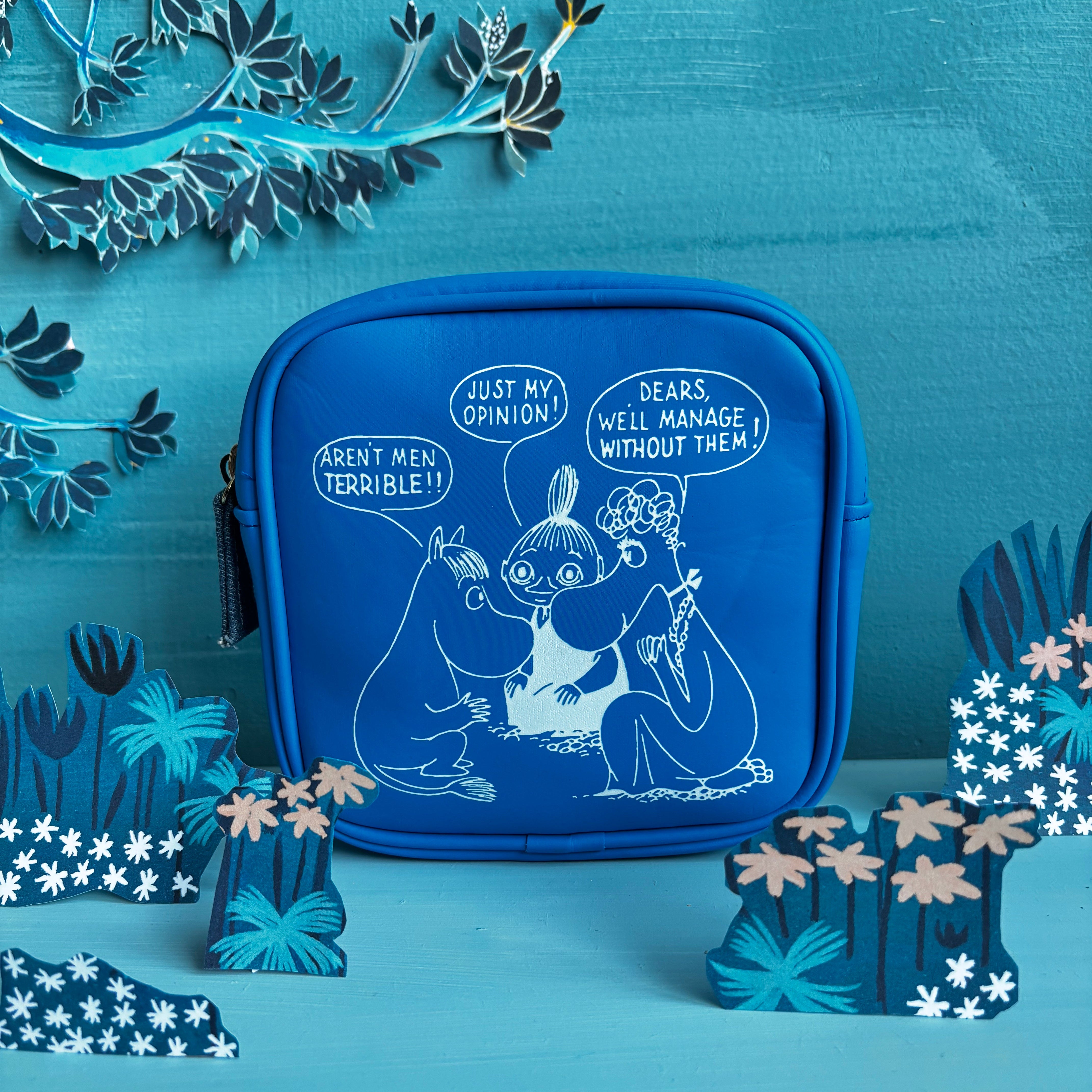 Moomin "Aren't Men Terrible" Neon Makeup Bag