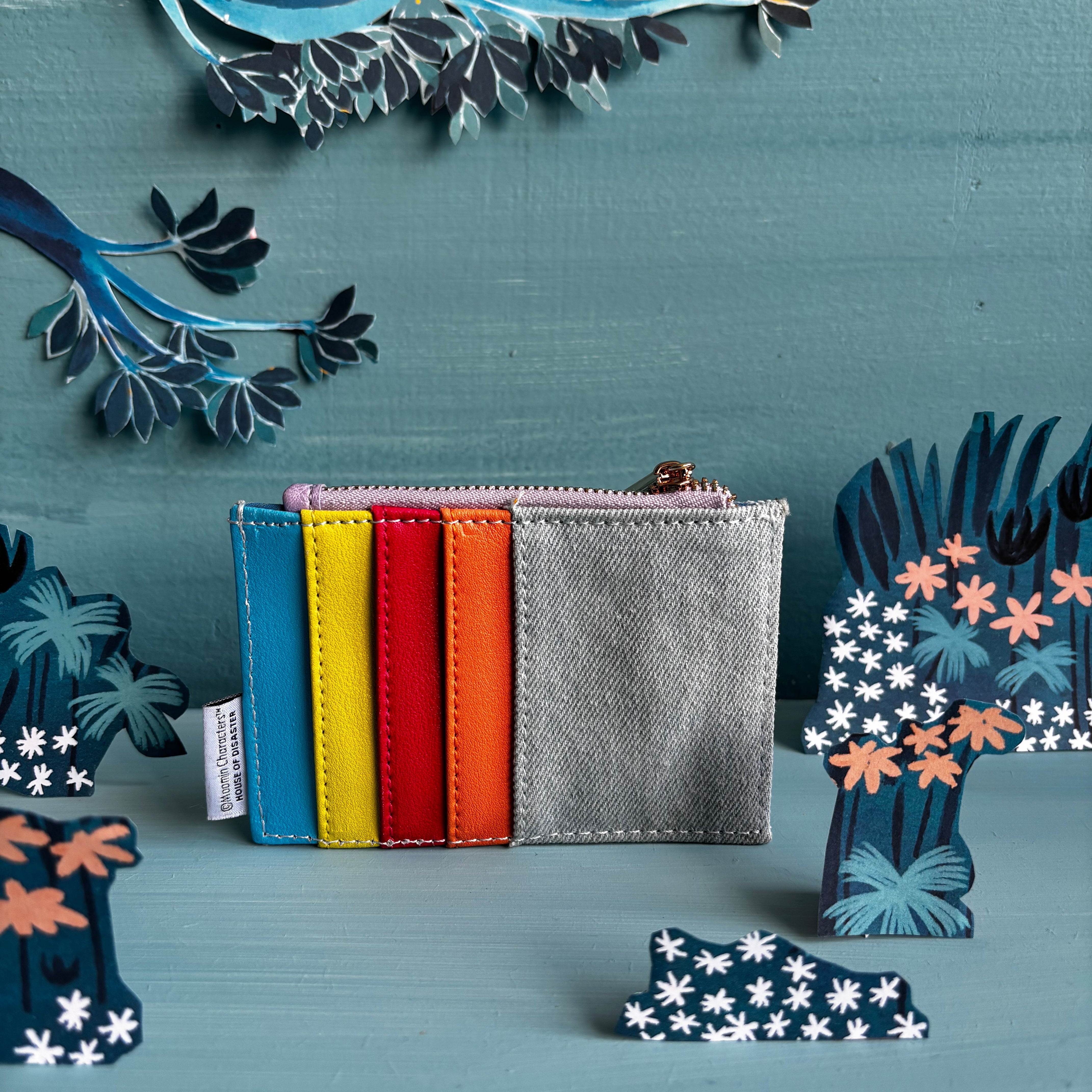 Moomin Denim Zip Purse