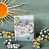 Moomin Beach Travel Wallet