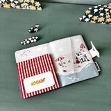 Moomin Beach Travel Wallet