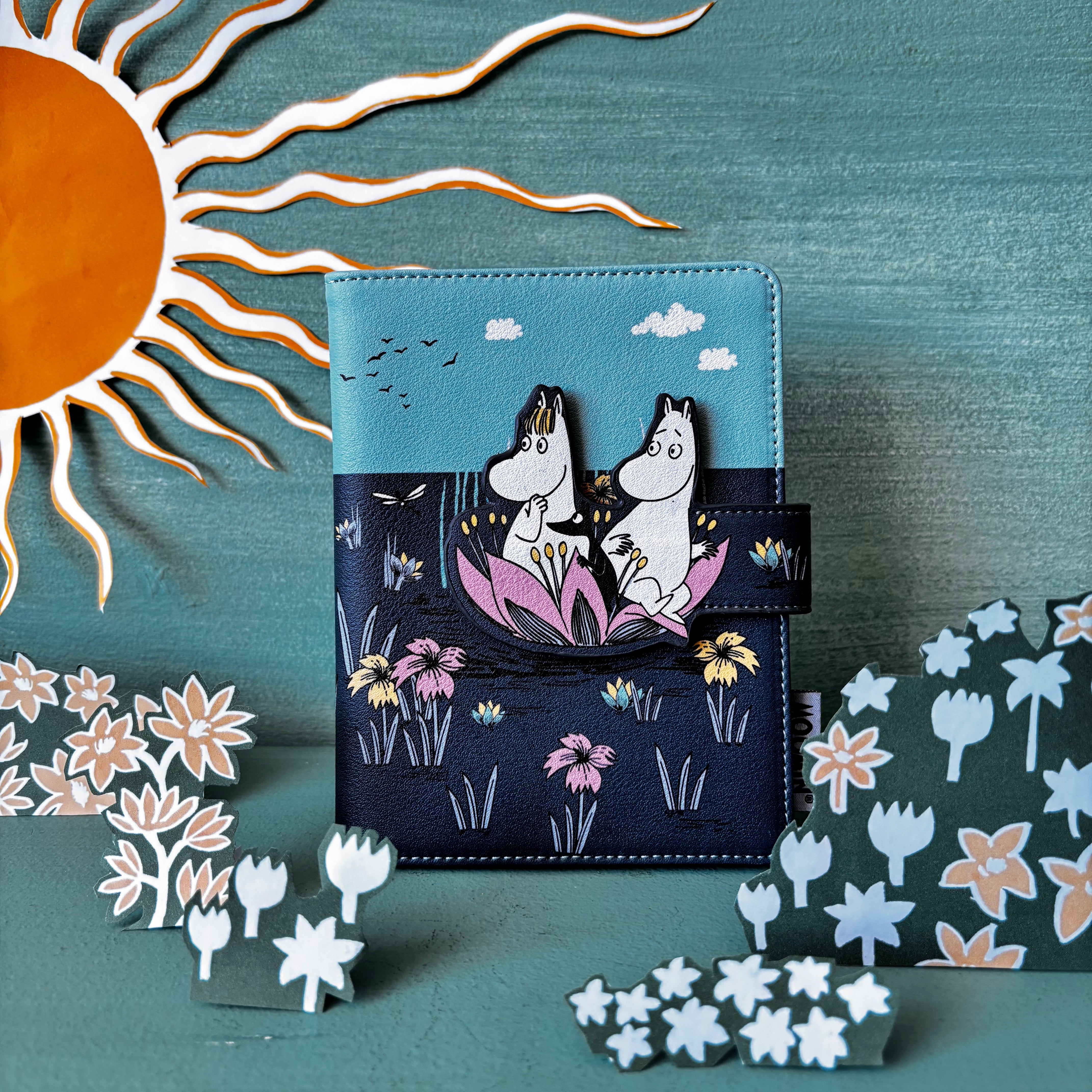 Moomin Lotus Travel Wallet