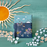 Moomin Lotus Travel Wallet