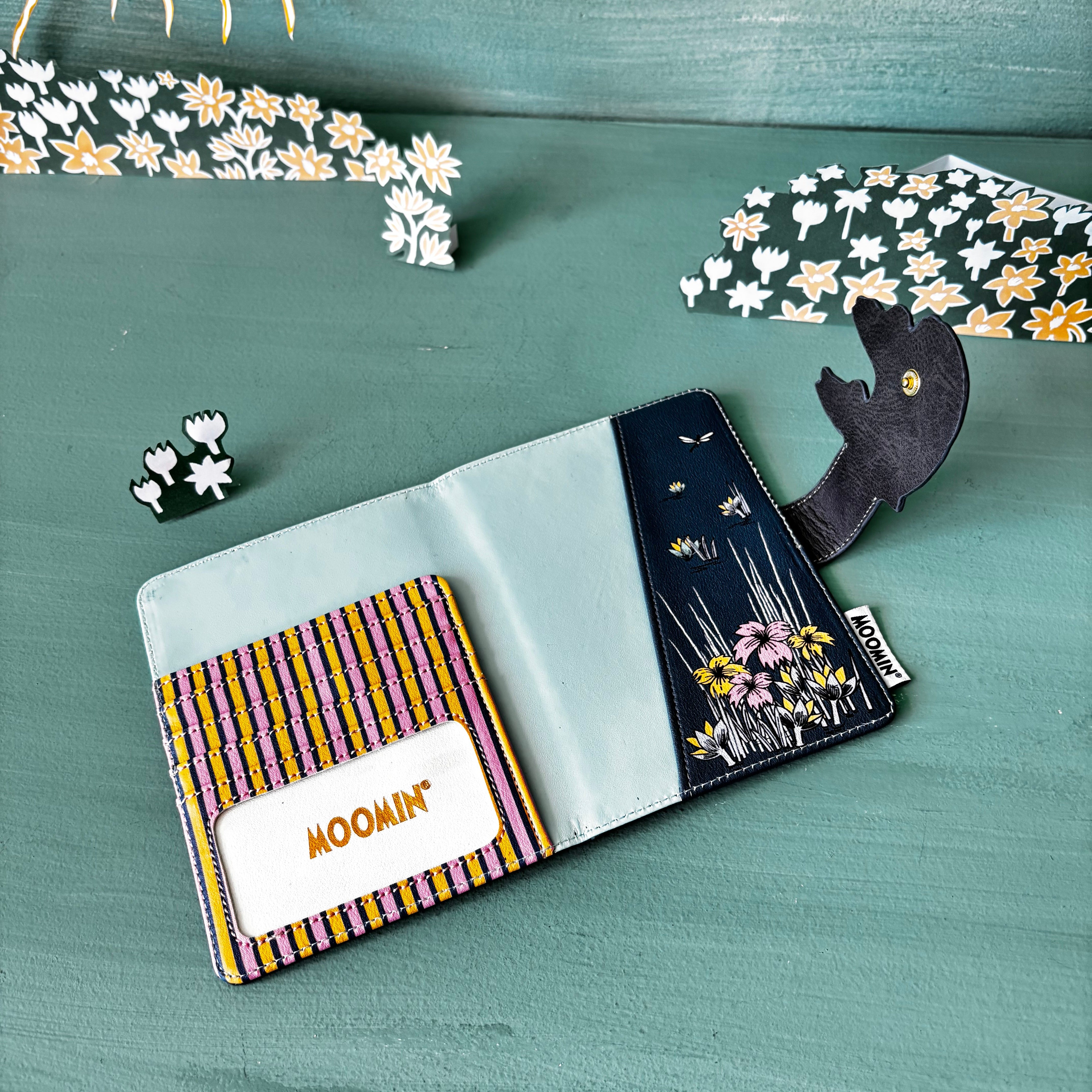 Moomin Lotus Travel Wallet