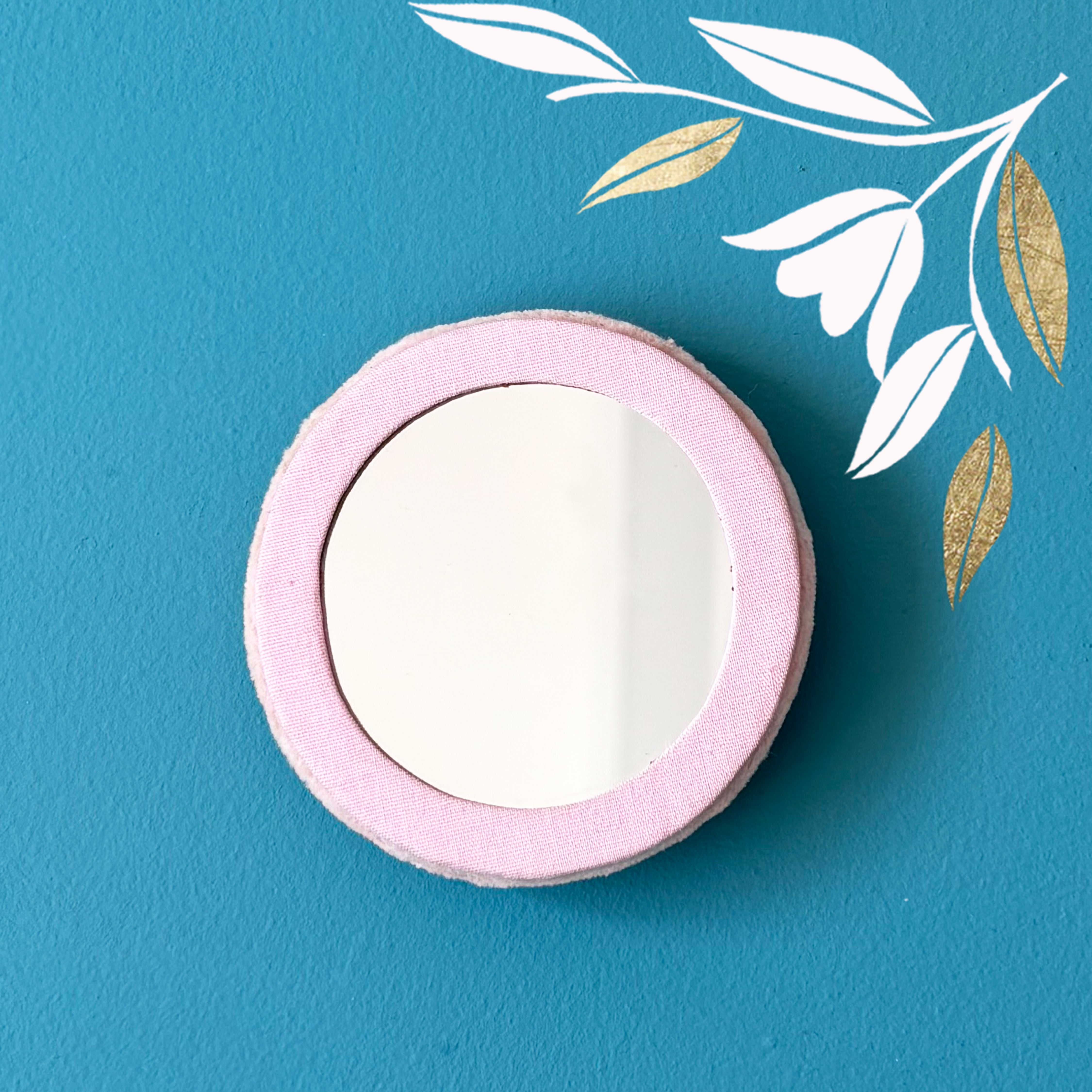 Inked Cherry Compact Mirror