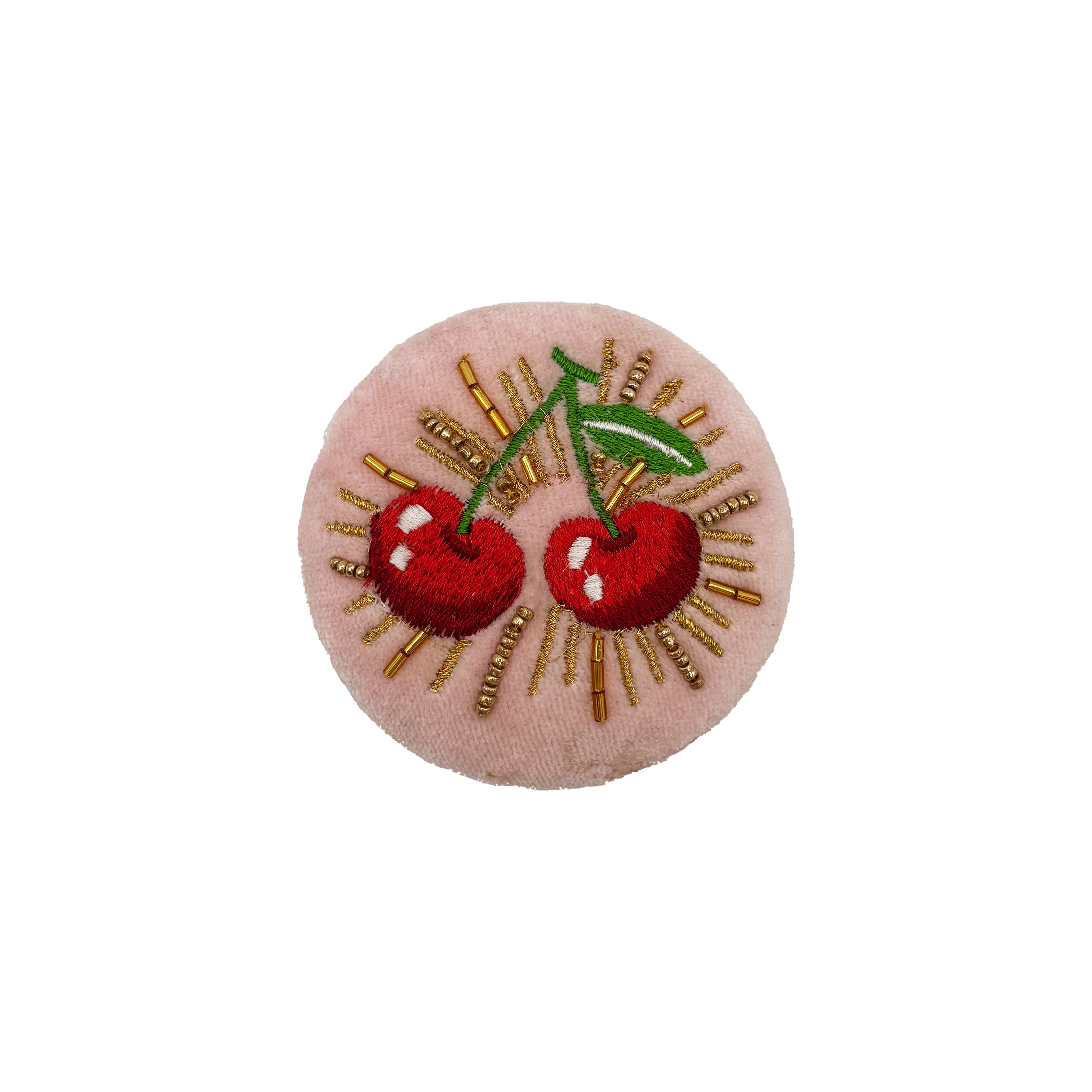 Inked Cherry Compact Mirror