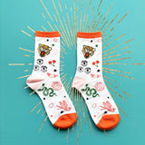 Inked Tiger Socks