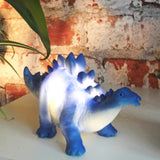 Blue Stegosaurus Mini Led Lamp