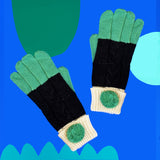 Loop Black Gloves