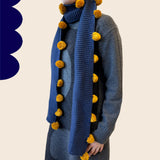 Loop Navy Scarf