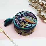 Luxe Peacock Jewellery Box