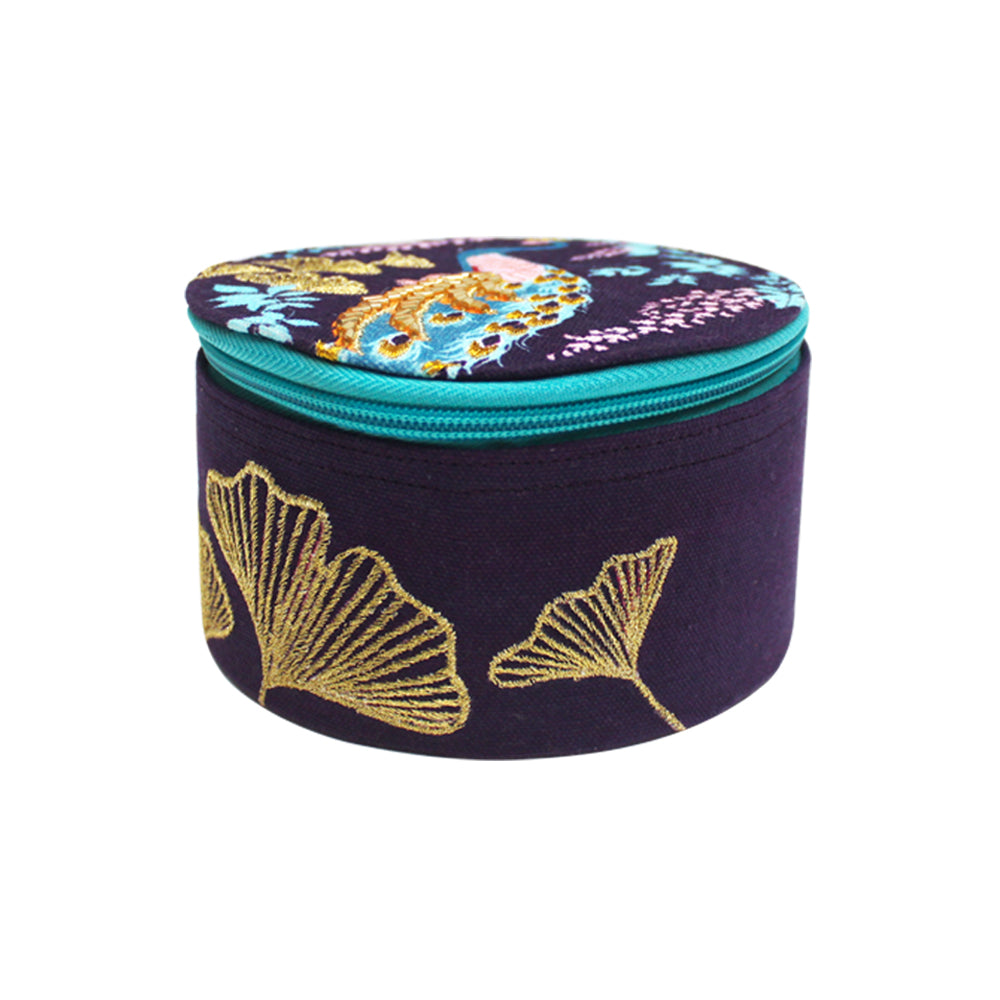 Luxe Peacock Jewellery Box