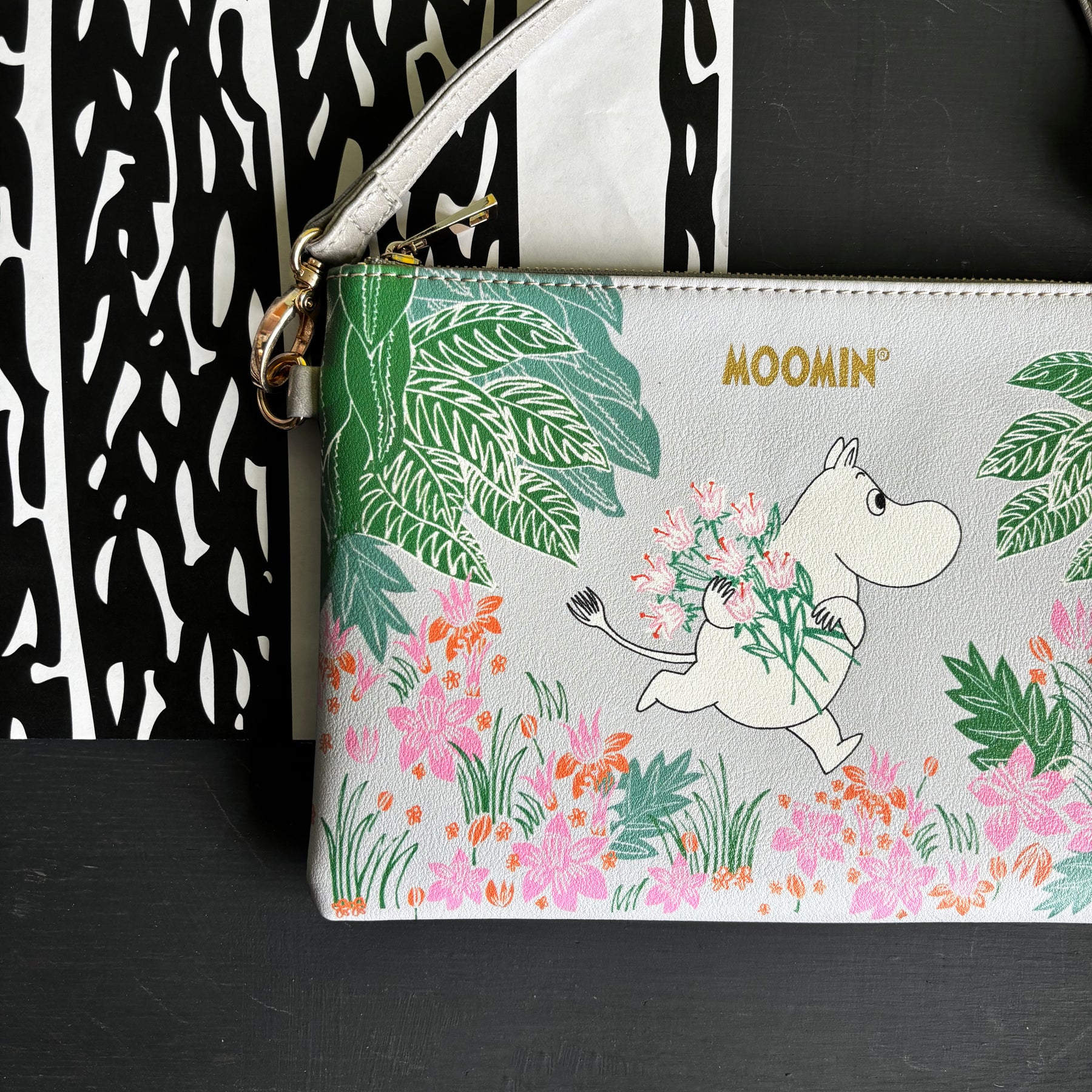 Moomin Floral Crossbody Bag