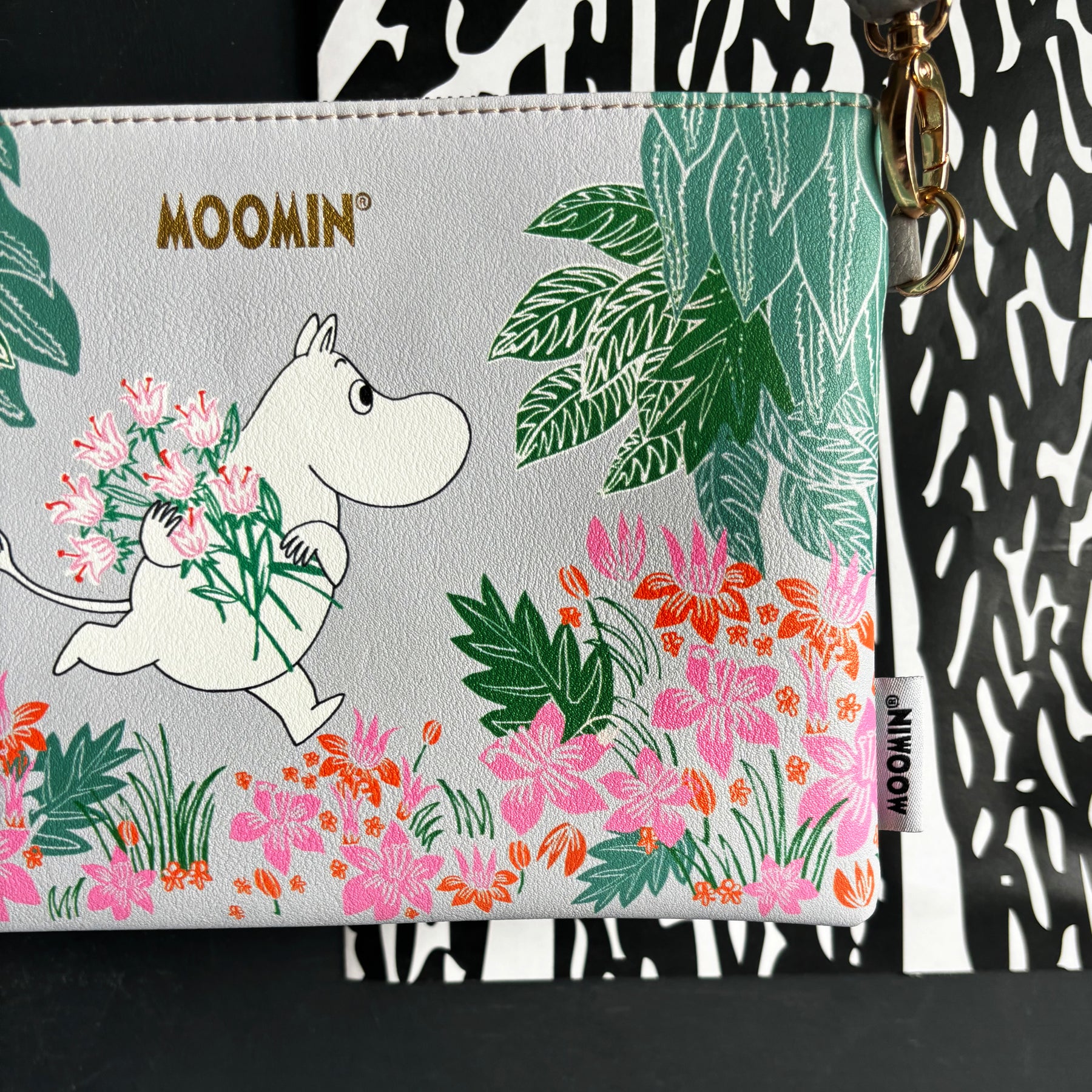 Moomin Floral Crossbody Bag