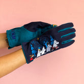 Moomin Blue Forest Gloves