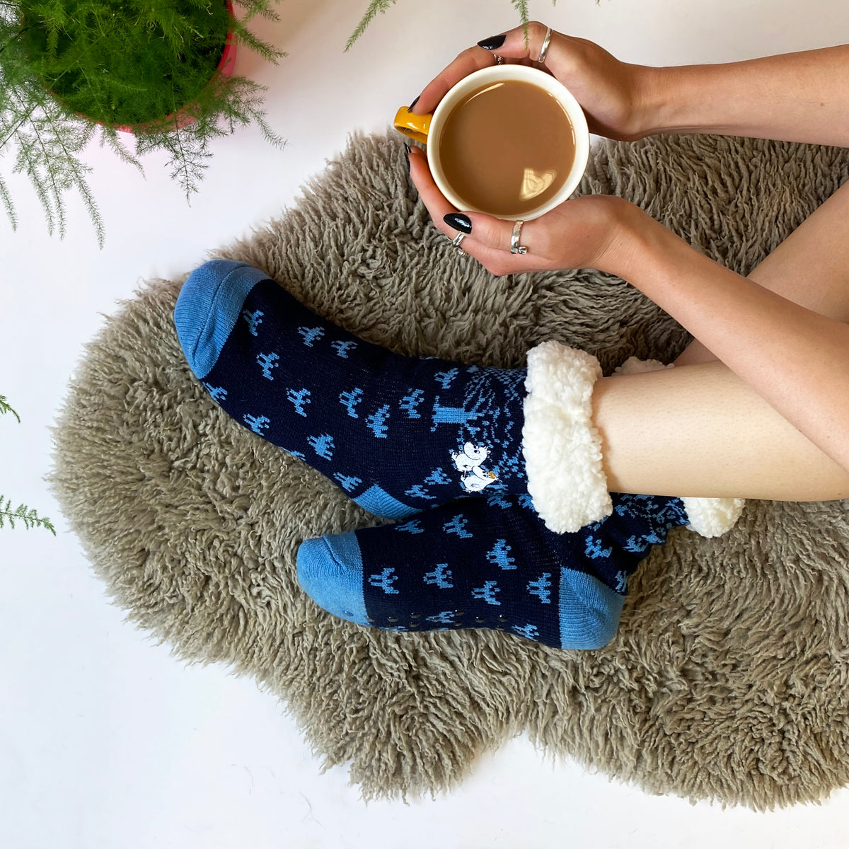 Moomin 'Forest' Slipper Socks