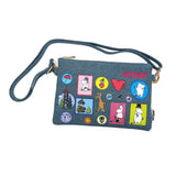 Moomin Denim Clutch Bag