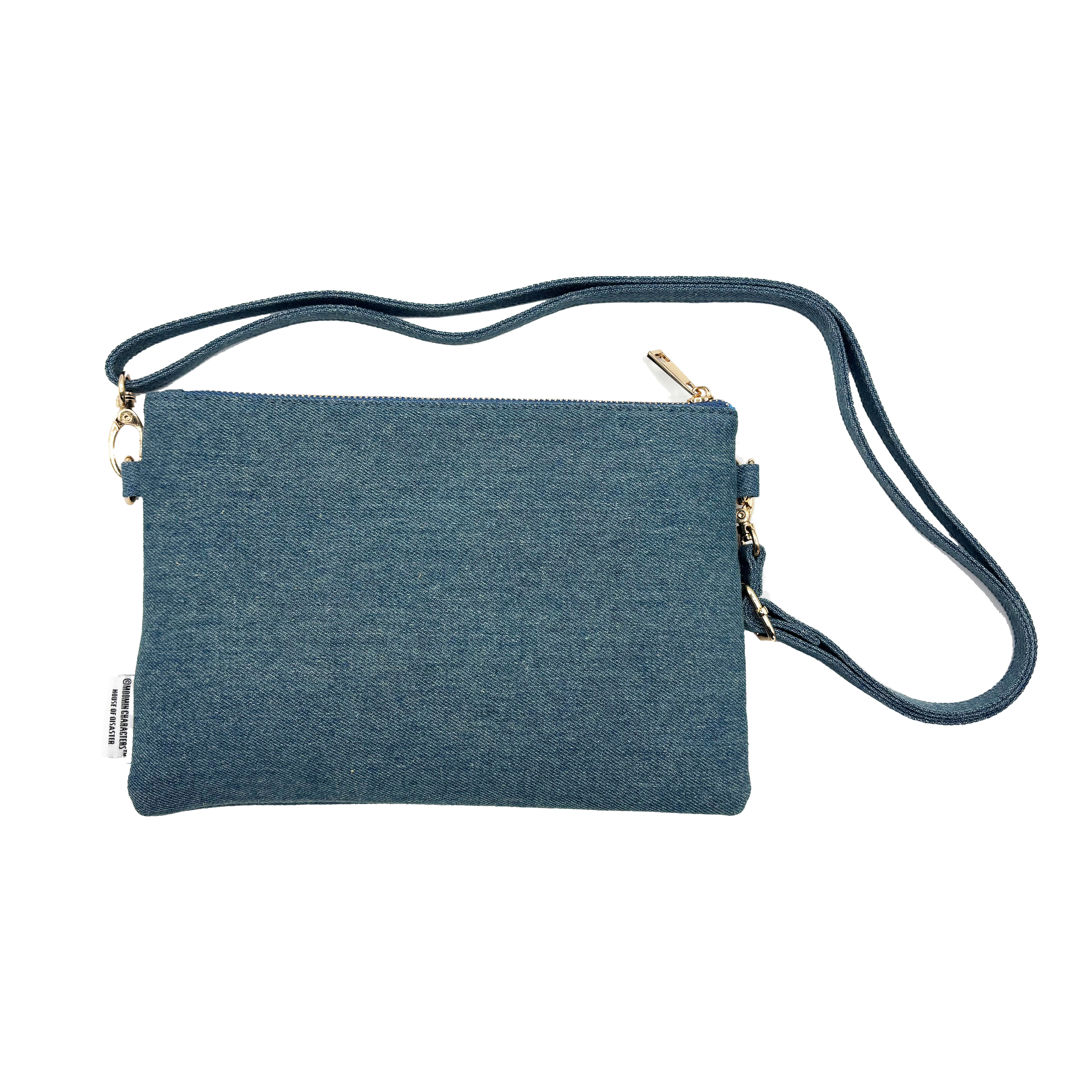 Moomin Denim Clutch Bag