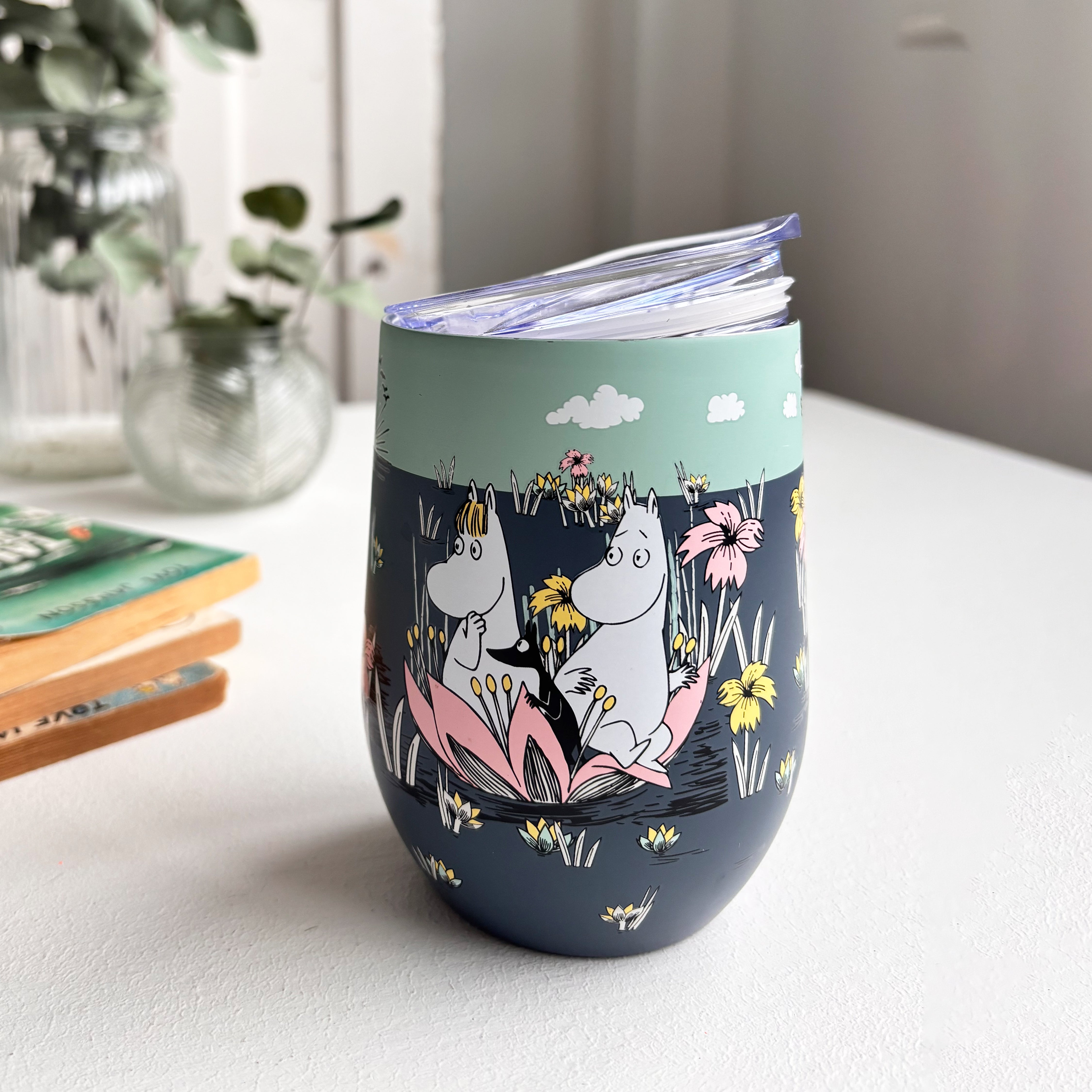 Moomin Lotus Travel Mug