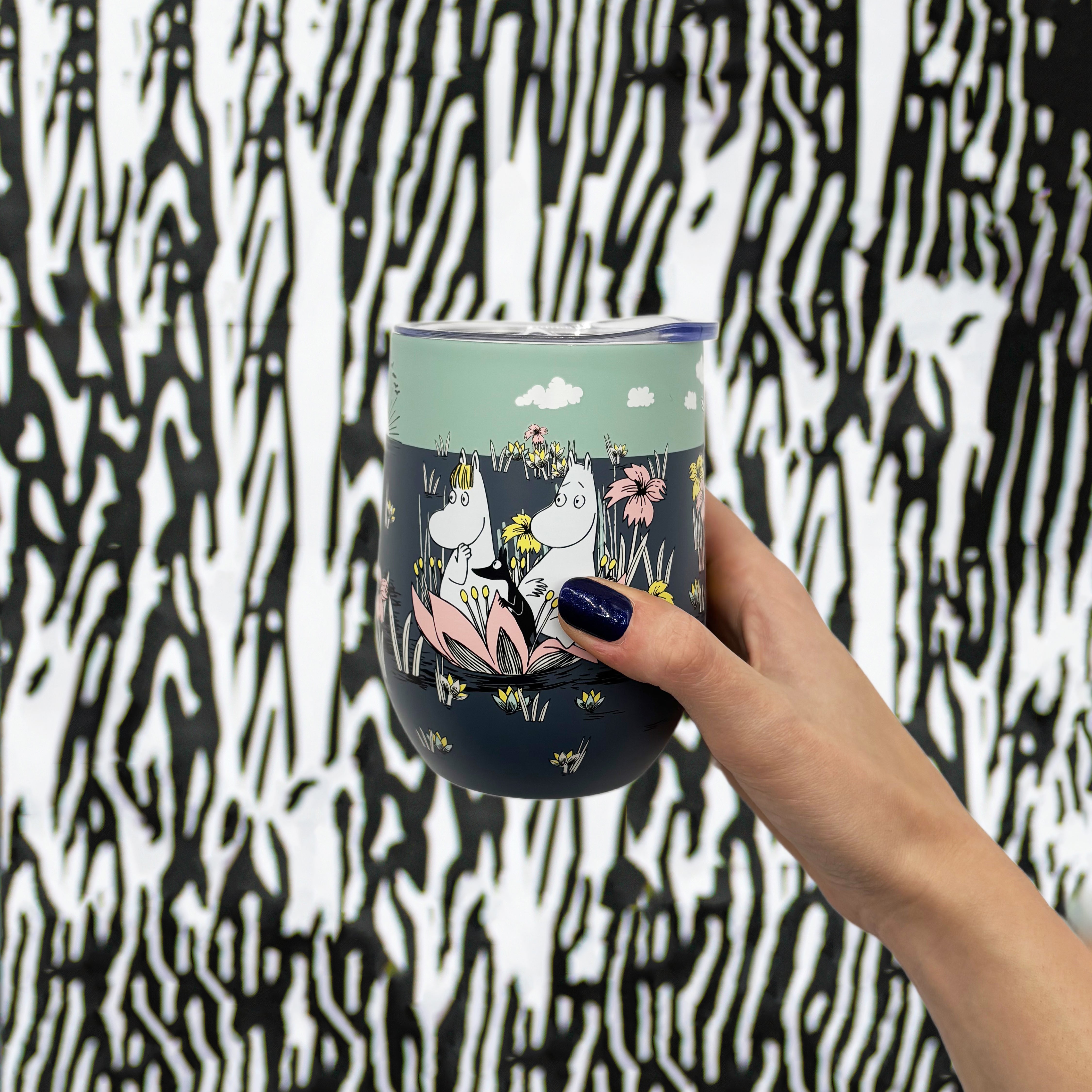 Moomin Lotus Travel Mug