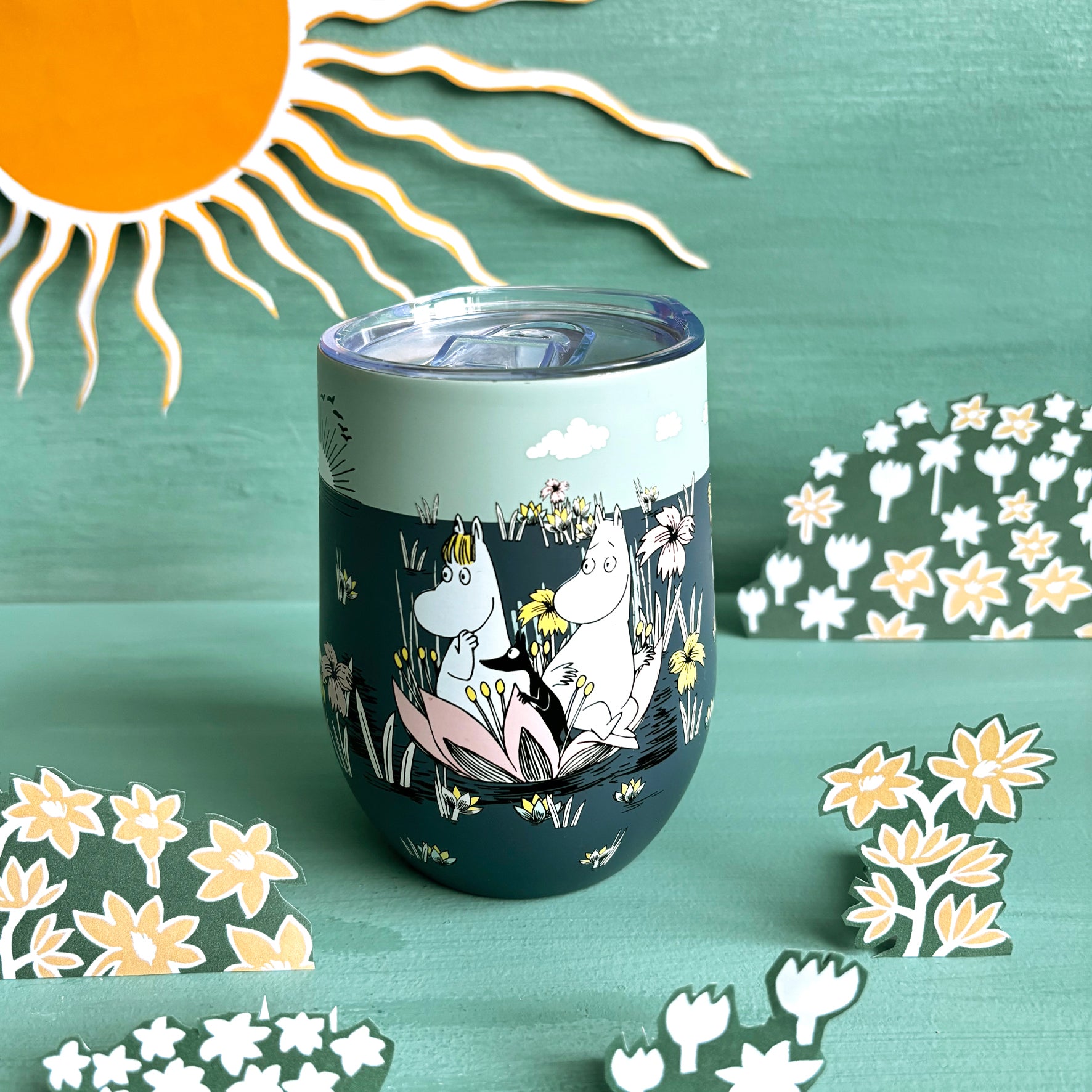 Moomin Lotus Travel Mug