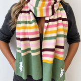 Moomin Stripy Scarf
