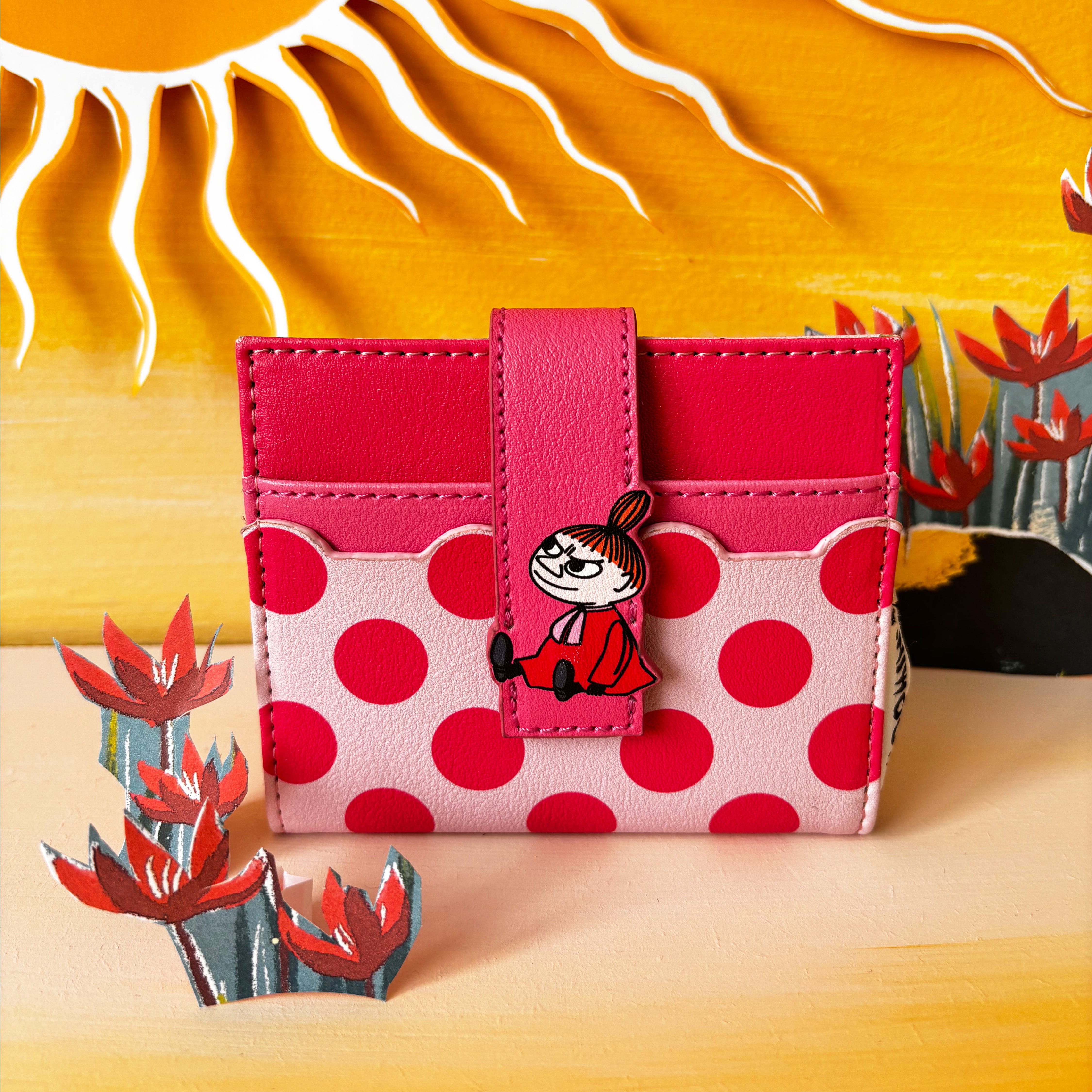 Moomin Little My Fold Over Card Holder