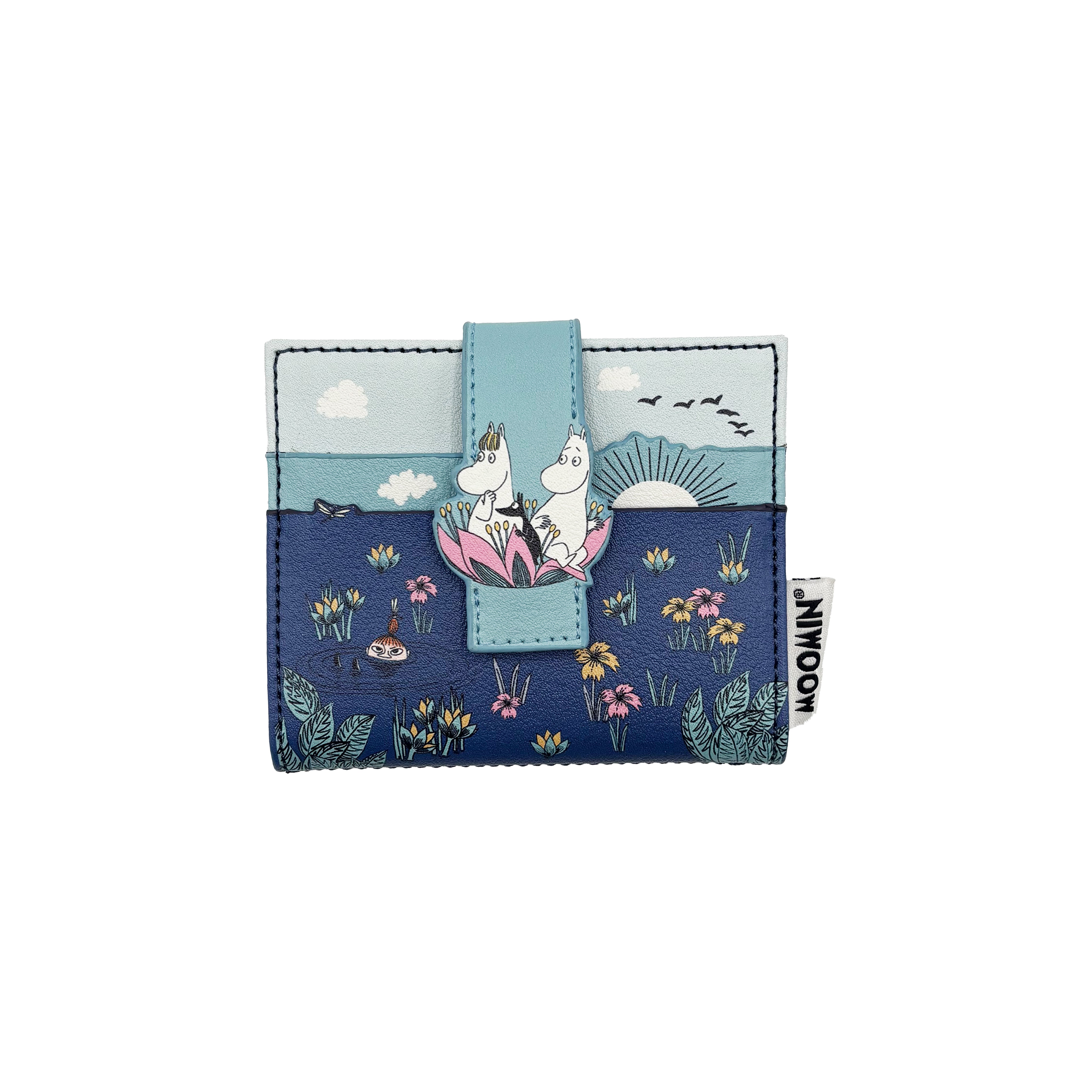 Moomin Lotus Fold Over Card Holder