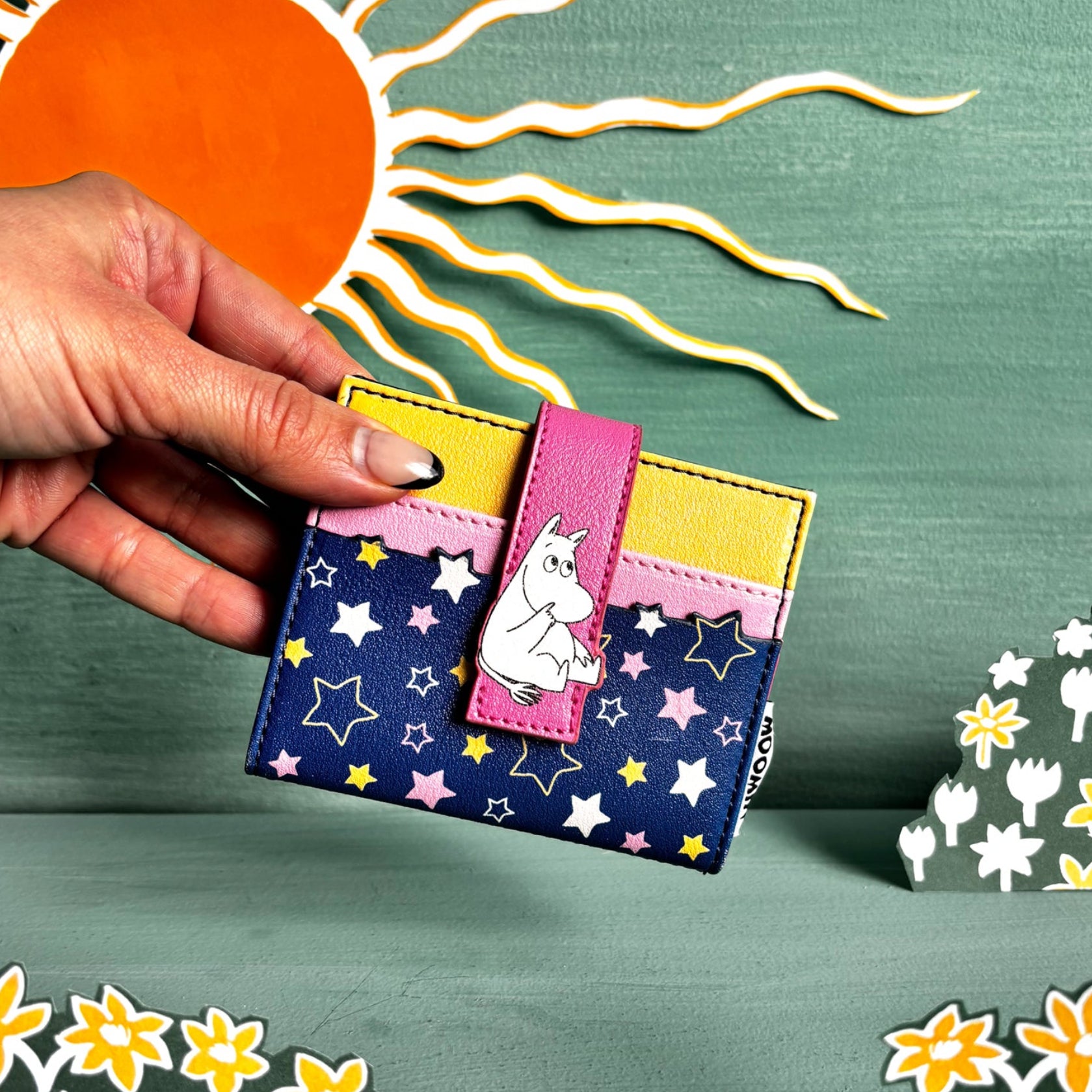 Moomin Star Fold Over Card Holder