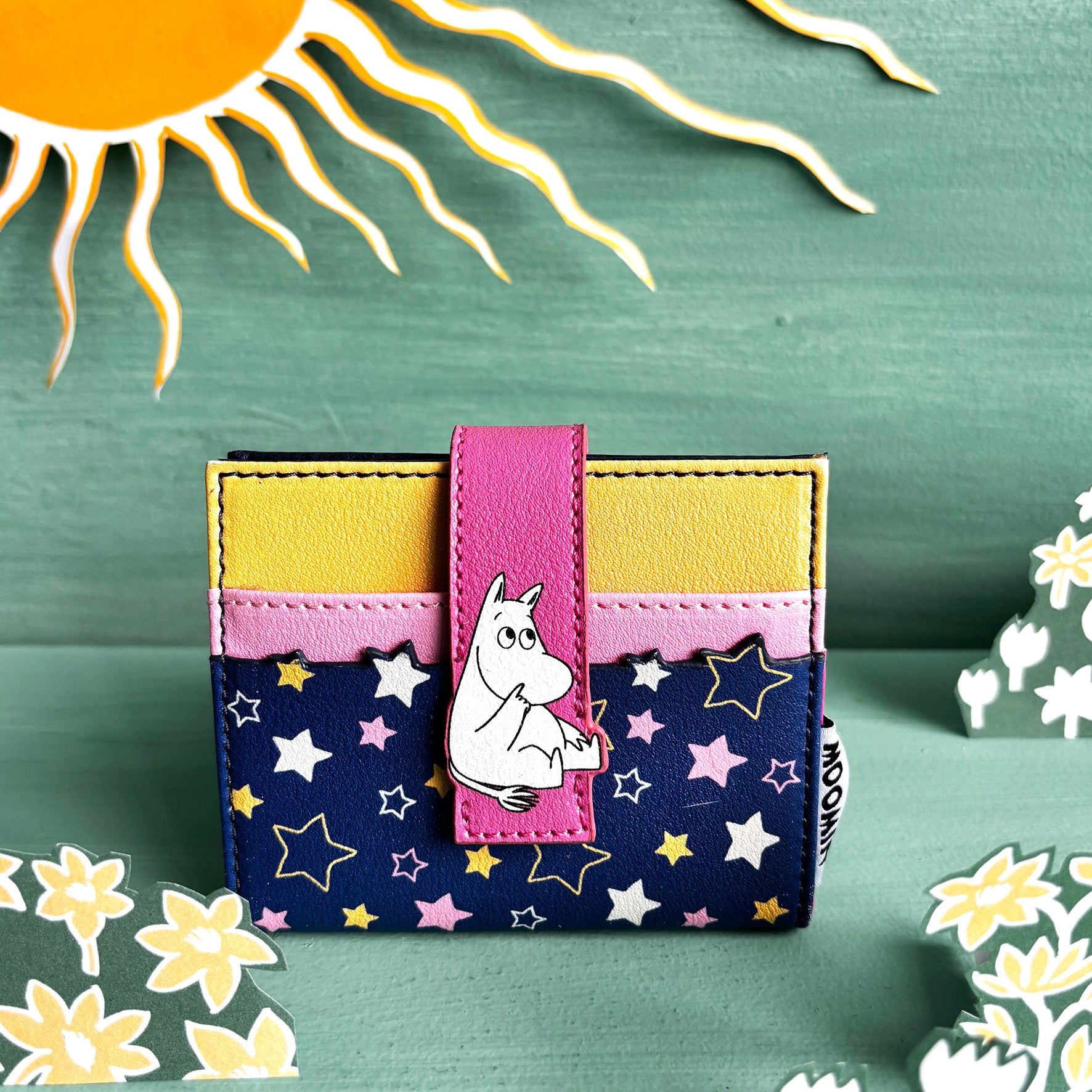 Moomin Star Fold Over Card Holder
