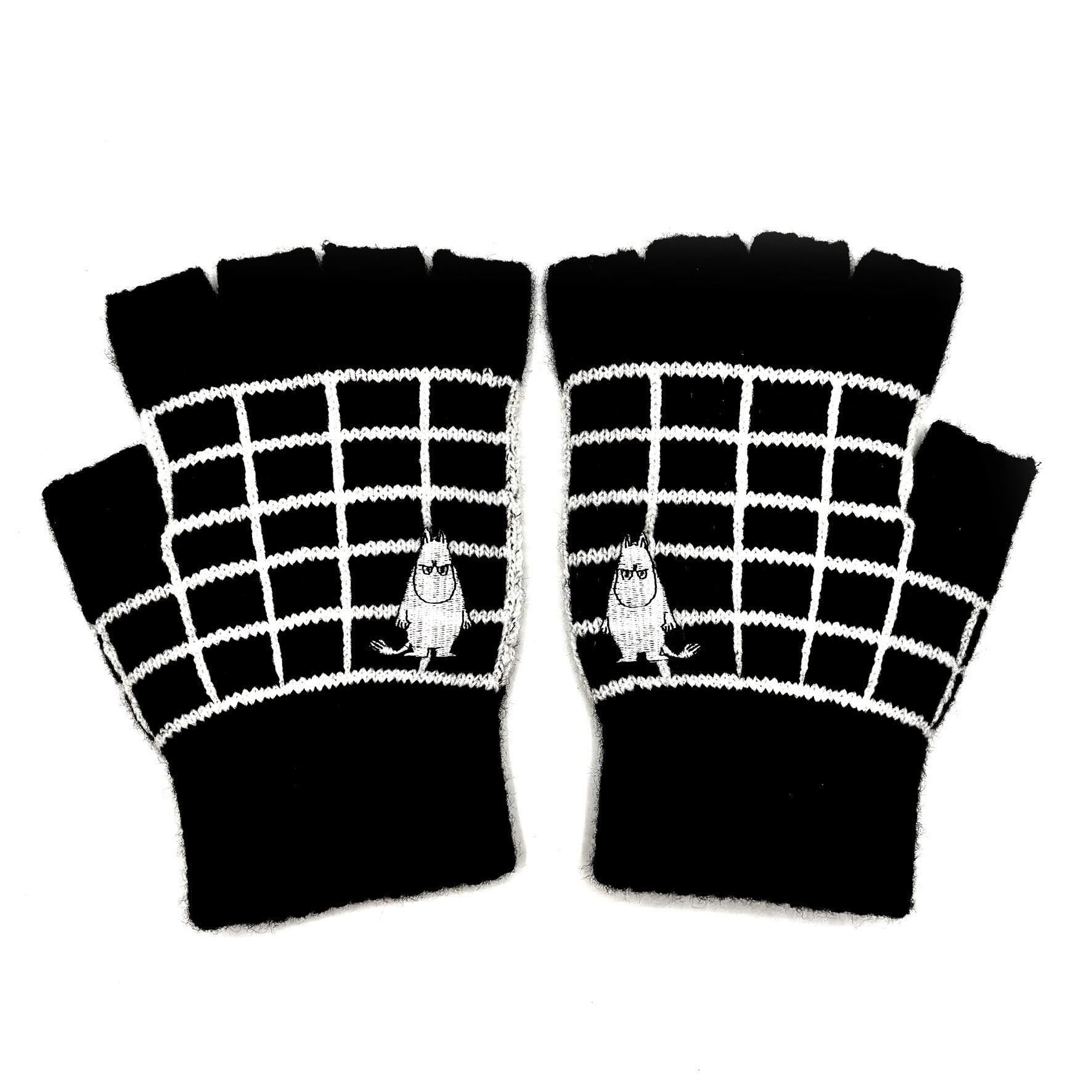 Moomin Angry Fingerless Gloves