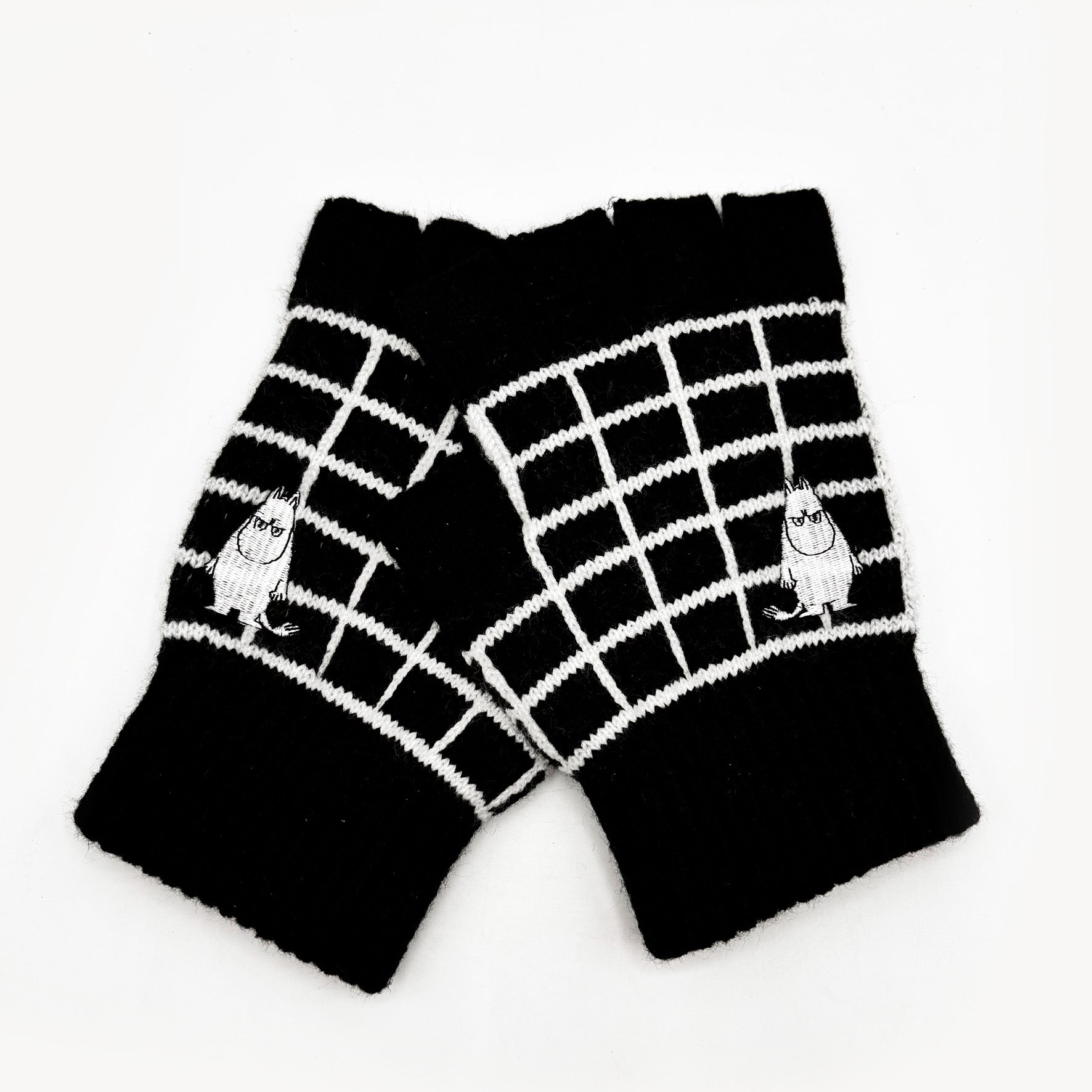 Moomin Angry Fingerless Gloves