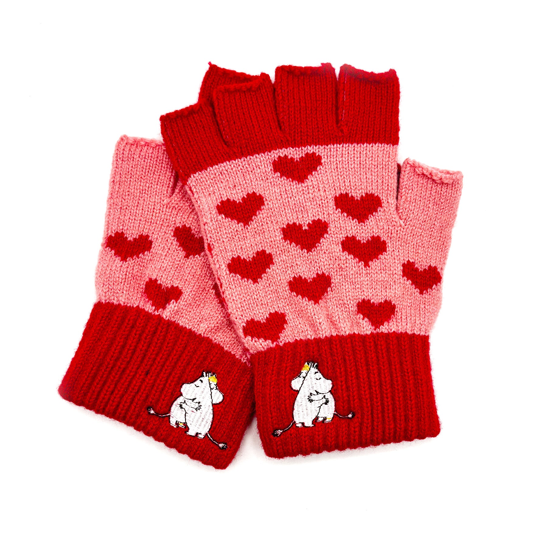 Moomin Love Fingerless Gloves