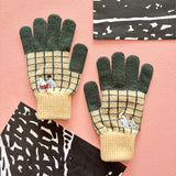 Moomin Chequered Gloves
