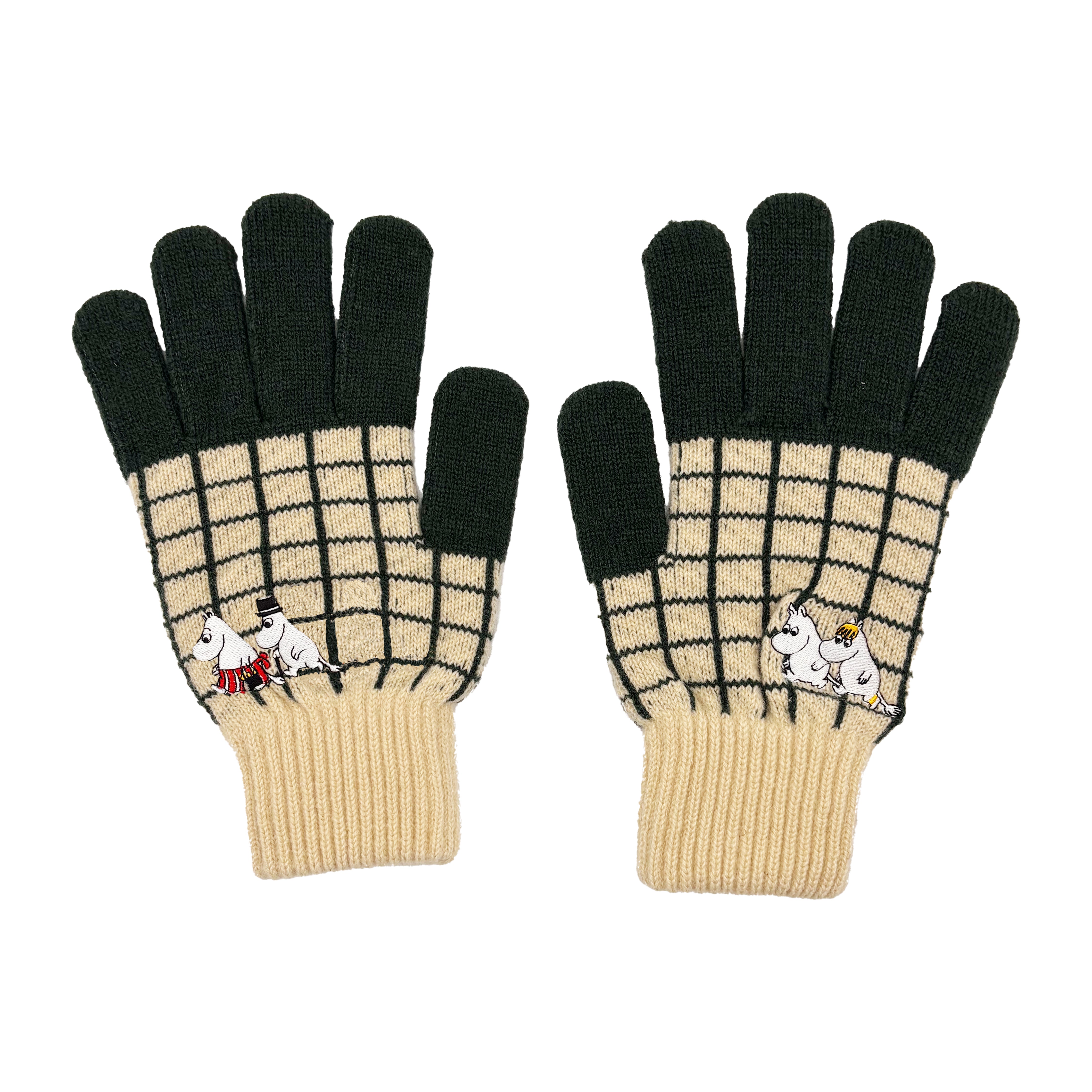 Moomin Chequered Gloves